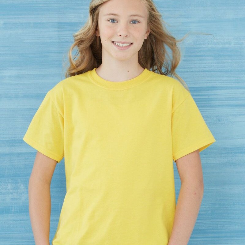 OVERSTOCK - DryBlend Youth 50/50 T-Shirt Gildan Thumbnail