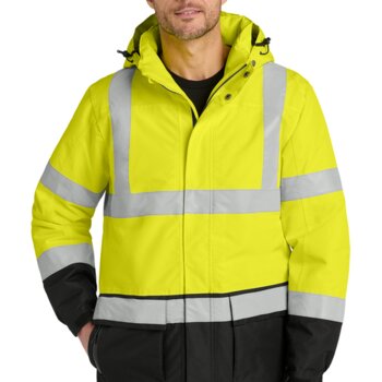 Ansi 107 Class 3 Safety Heavyweight Parka Thumbnail
