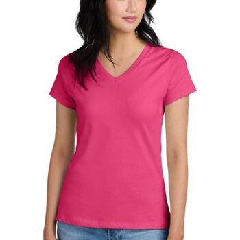 ™ Ladies Perfect Weight ® V Neck Tee Thumbnail