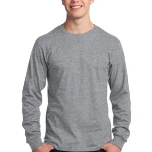 Port and Company Long Sleeve 5.4 oz. 100% Cotton T Shirt PC54LS Thumbnail