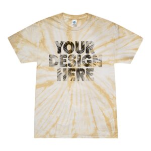 Custom Printed - Spider Tie Dye Tees - Adult & Youth Thumbnail