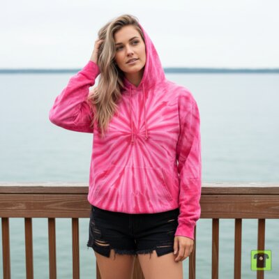 Tie Dye Hoodies - No Minimum Thumbnail