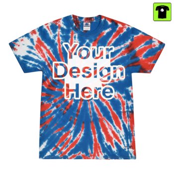 Custom Printed - Spiral Tie Dye Tees - Adult & Youth Thumbnail