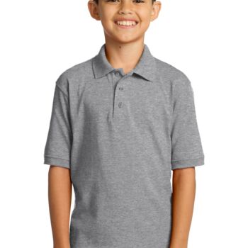 Port & Company Youth Core Blend Jersey Knit Polo KP55Y Thumbnail