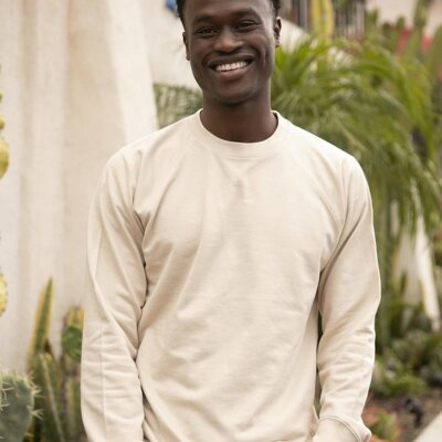 Icon Unisex Lightweight Loopback Terry Crew Thumbnail