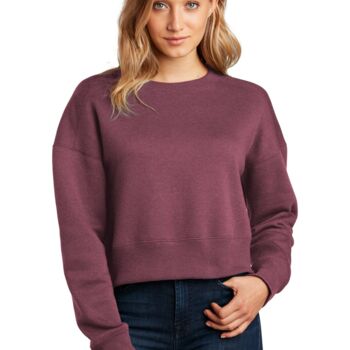® Women's Perfect Weight ® Fleece Cropped Crew Thumbnail