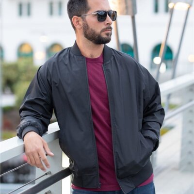 Lightweight Bomber Jacket Thumbnail