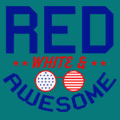 Red White And Awesome Design