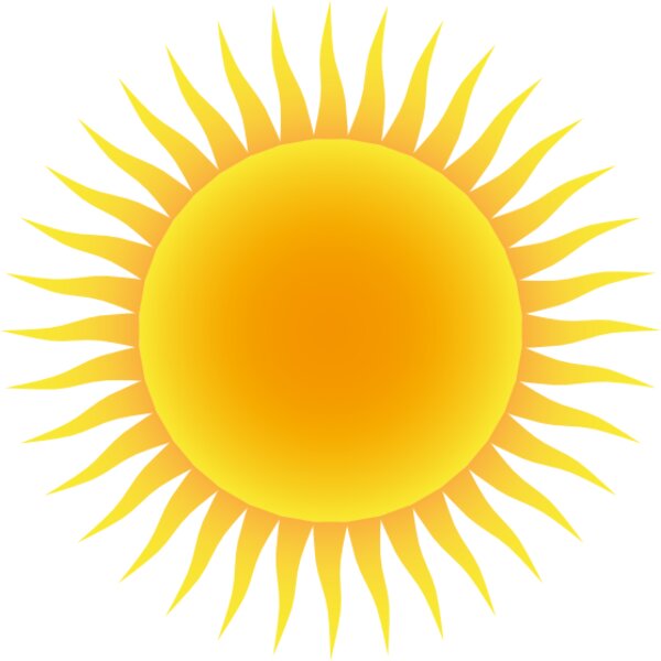 sun transparent background Thumbnail