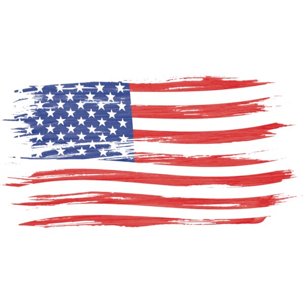Art brush watercolor painting of USA flag blown in the wind isolated on white background  940030254 7869x3920 Thumbnail