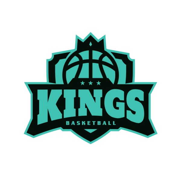 Kings Basketball Logo Template Thumbnail