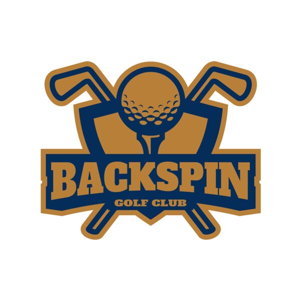 Backspin Golf Club logo template Thumbnail