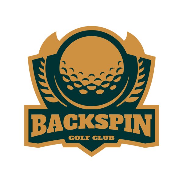 Backspin Golf club logo template Thumbnail