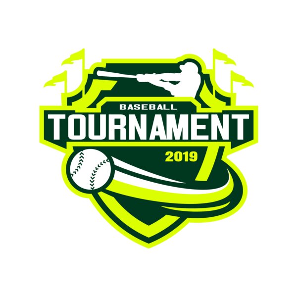 Baseball Tournament logo template Thumbnail