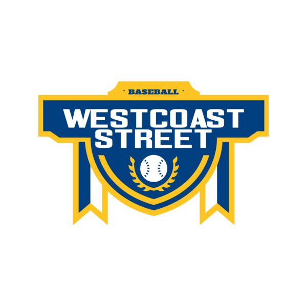 West Coast Street Baseball Tournament logo template 02 Thumbnail