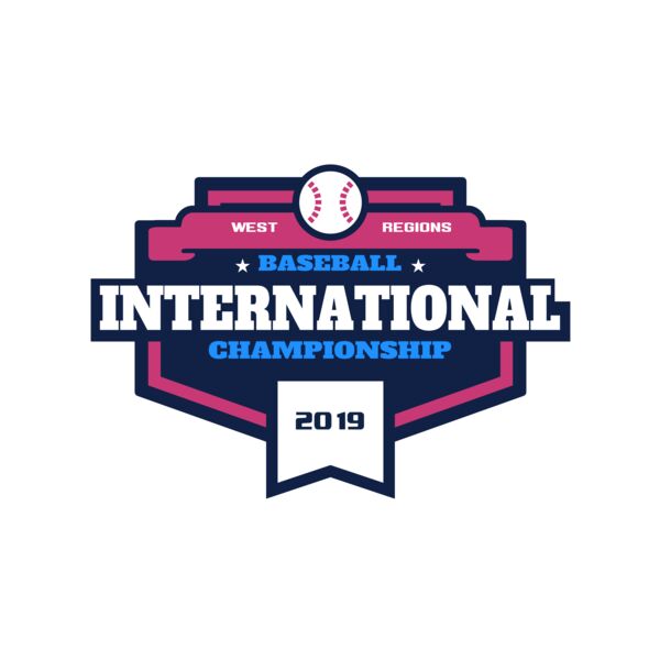 Baseball International Championship logo template Thumbnail