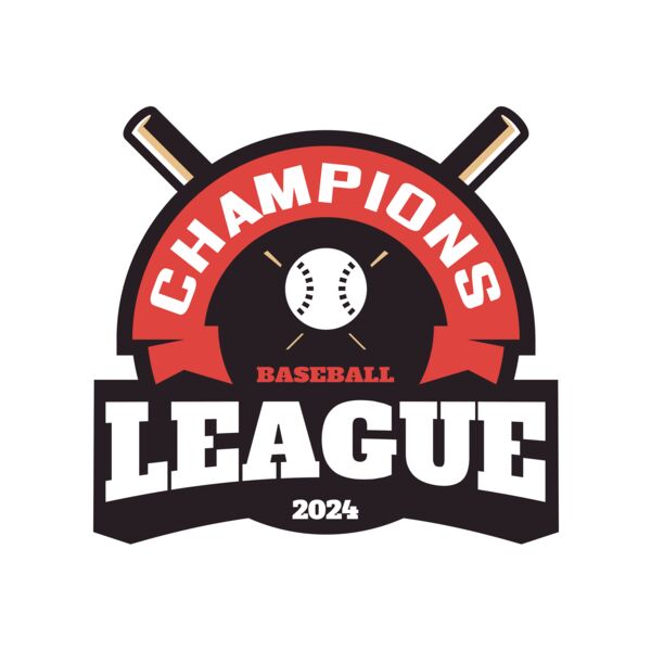 Champions League Baseball logo template Thumbnail