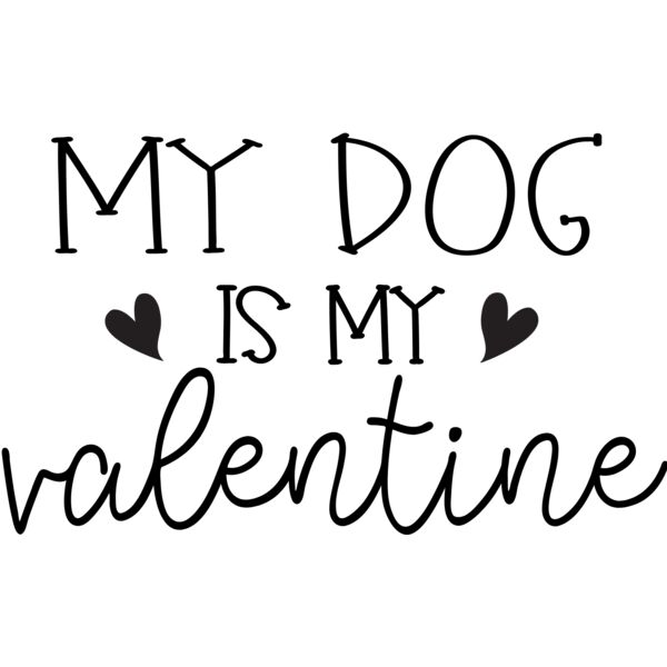 My Dog is My Valentine Thumbnail