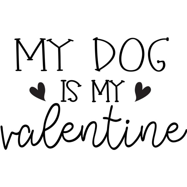 My Dog is My Valentine Thumbnail