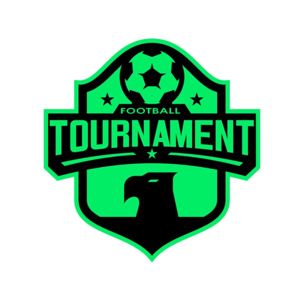 Tournament Football logo template 02 Thumbnail