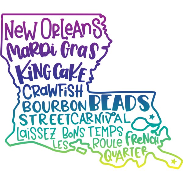 Louisiana Mardi Gras in Color Thumbnail