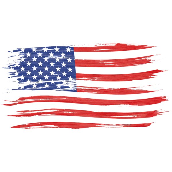 USA Flag in the Wind Thumbnail