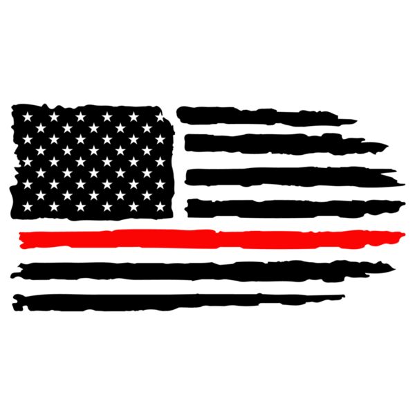 American Distressed Flag 02 Red Line 01b Thumbnail