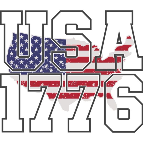 svg USA 1776 4th of July  Png Thumbnail