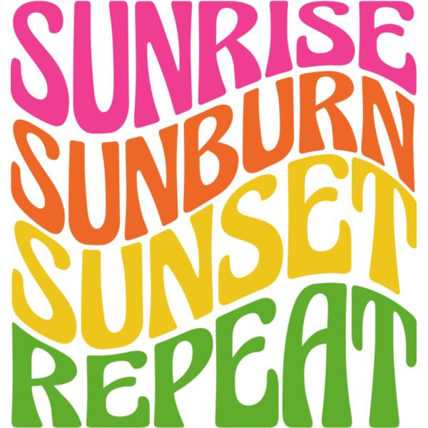 Sunrise sunburn sunset repeat Thumbnail