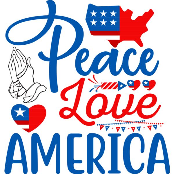 Peace love america Thumbnail