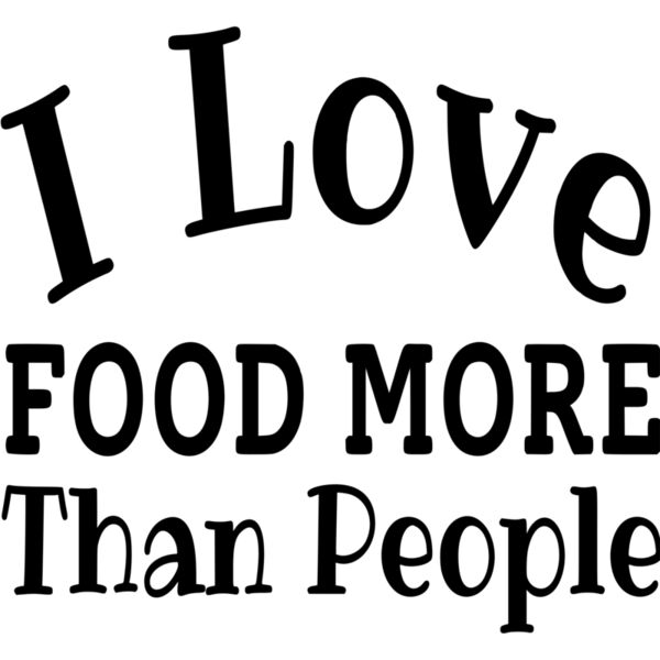 I Love Food More Than People Thumbnail