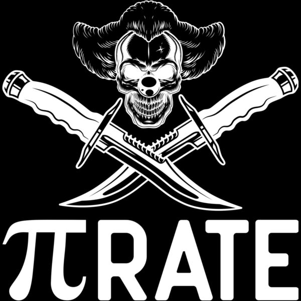 Pirate T shirt  Pi rate Funny T shirt Thumbnail