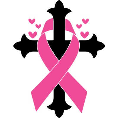 Ribbon On A Cross Thumbnail
