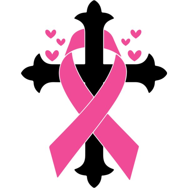 Ribbon On A Cross Thumbnail