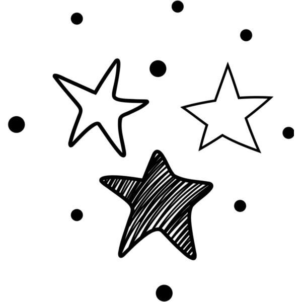 Drawn Star and Dots Thumbnail