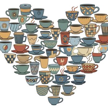 Coffee Mug Heart Thumbnail