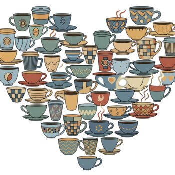 Coffee Mug Heart Thumbnail