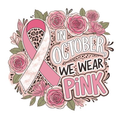 Breast Cancer Rose Design Thumbnail