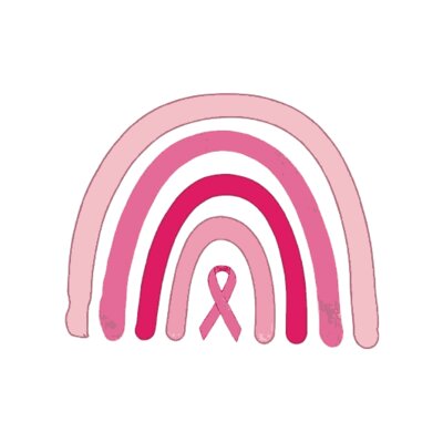 Breast Cancer Rainbow Design Thumbnail