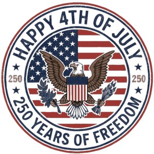 Happy 4th of July - Celebrating 250 Years Thumbnail