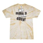 Custom Printed - Spider Tie Dye Tees - Adult & Youth Thumbnail