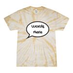 Custom Printed - Spider Tie Dye Tees - Adult & Youth Thumbnail