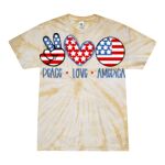 Custom Printed - Spider Tie Dye Tees - Adult & Youth Thumbnail