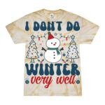 Custom Printed - Spider Tie Dye Tees - Adult & Youth Thumbnail