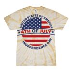 Custom Printed - Spider Tie Dye Tees - Adult & Youth Thumbnail