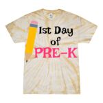 Custom Printed - Spider Tie Dye Tees - Adult & Youth Thumbnail