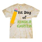 Custom Printed - Spider Tie Dye Tees - Adult & Youth Thumbnail