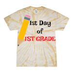 Custom Printed - Spider Tie Dye Tees - Adult & Youth Thumbnail