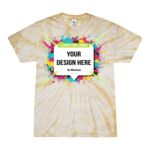 Custom Printed - Spider Tie Dye Tees - Adult & Youth Thumbnail