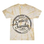 Custom Printed - Spider Tie Dye Tees - Adult & Youth Thumbnail